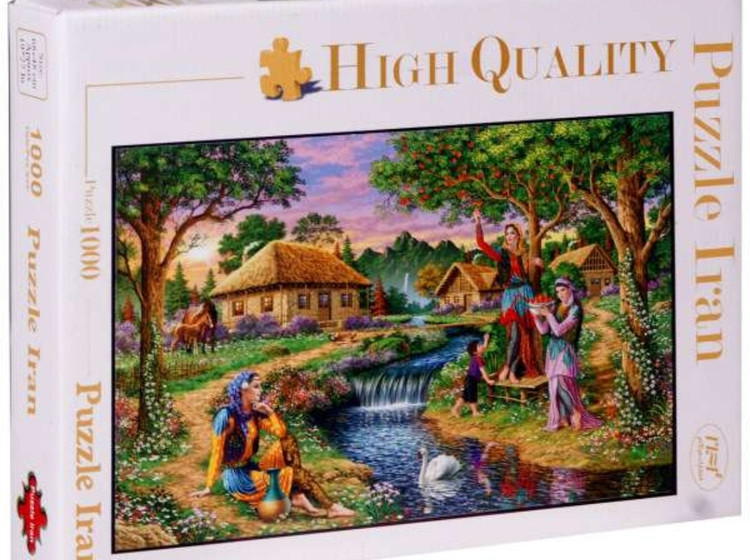 پازل ۱۰۰۰ تکه طرح دهکده زیبا