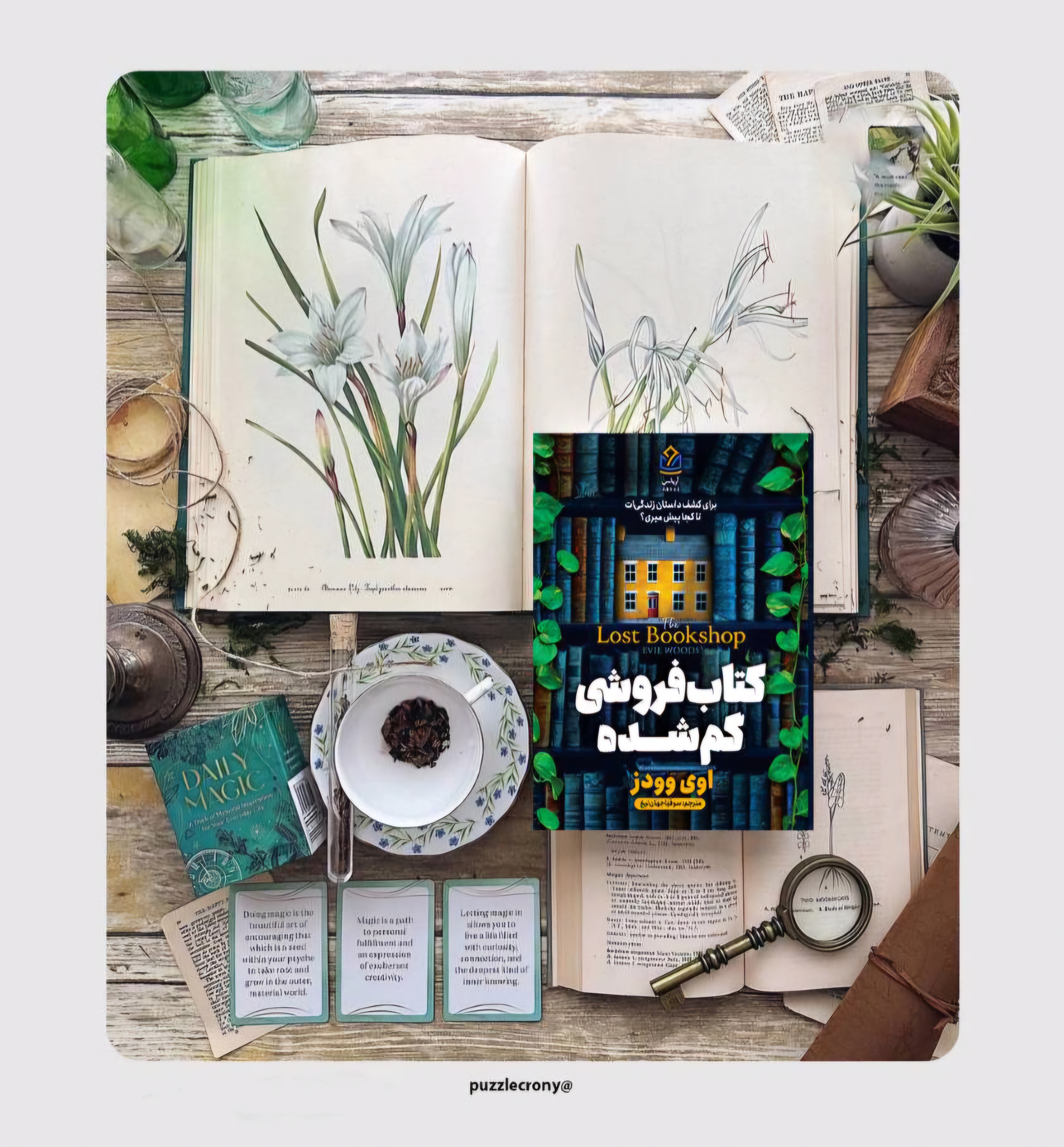 کتاب کتابفروشی گمشده اثر اوی وودز